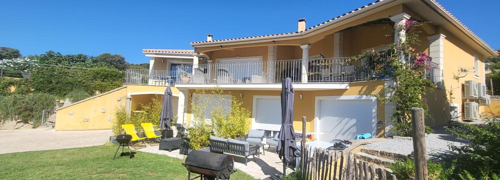 T3 Propriano Vue Mer, Neuf, Climatise Et Classe 4 Etoiles Viggianello Kültér fotó