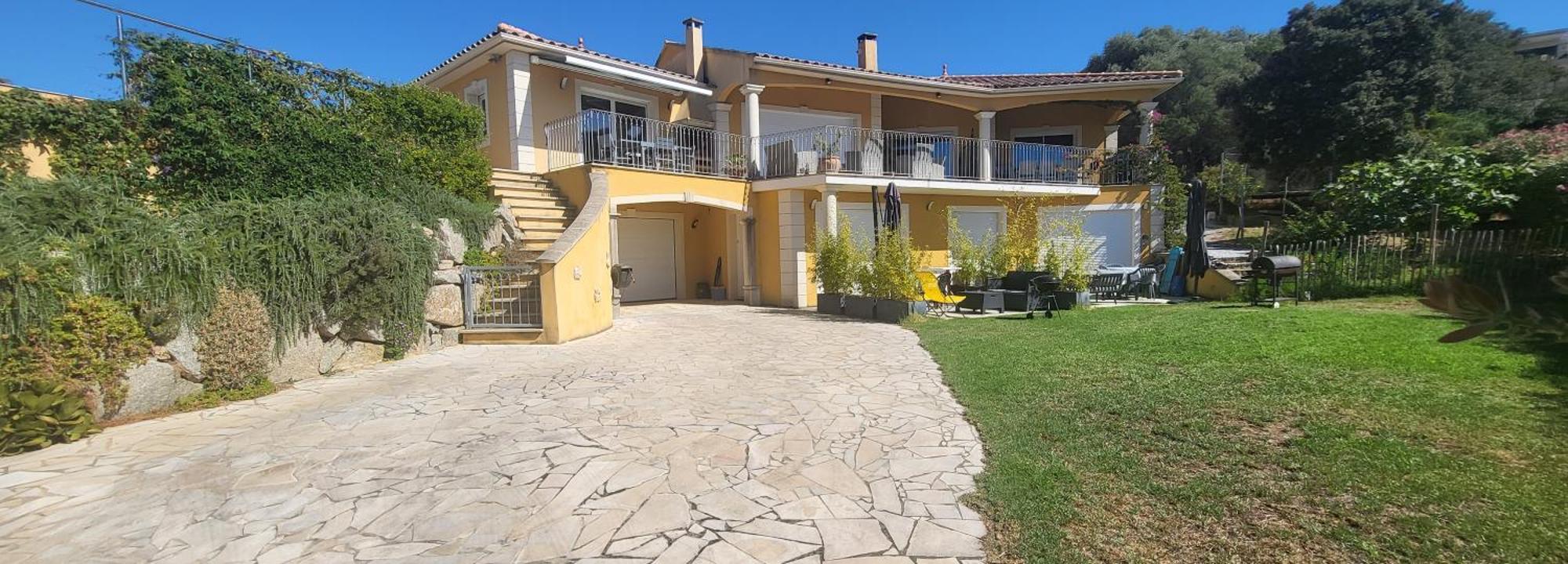 T3 Propriano Vue Mer, Neuf, Climatise Et Classe 4 Etoiles Viggianello Kültér fotó